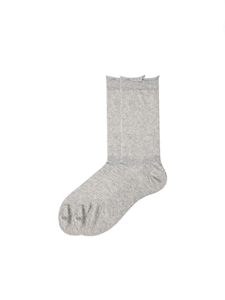 Raffle Women‘s Stripe Socks Mid-Length Mesh Thin Ankle - Yangma