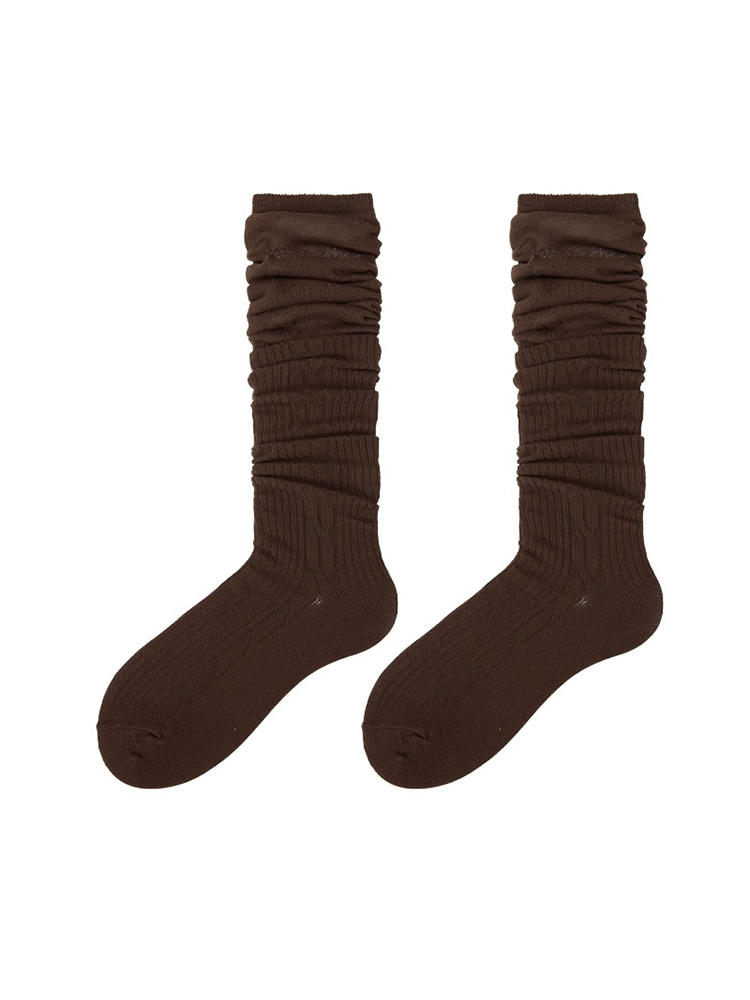 Women's Bamboo Thigh Knee High Socks Boot Stocking Knit - Yangma