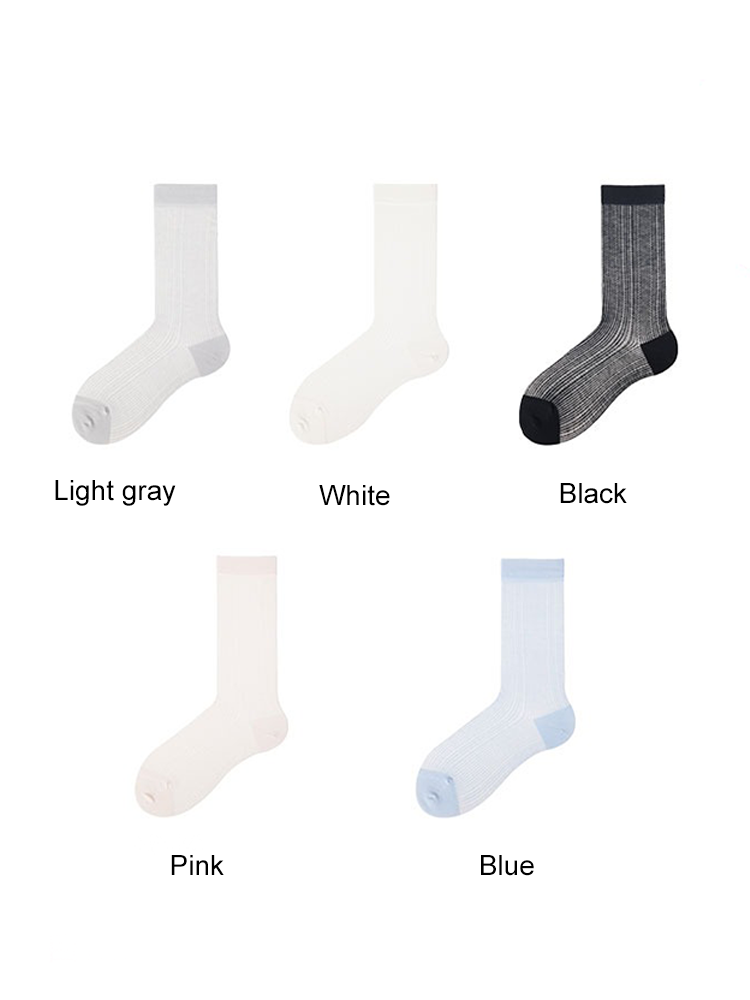 Ballet Women's Socks Mid-Length Mesh Ankle Summer - Yangma