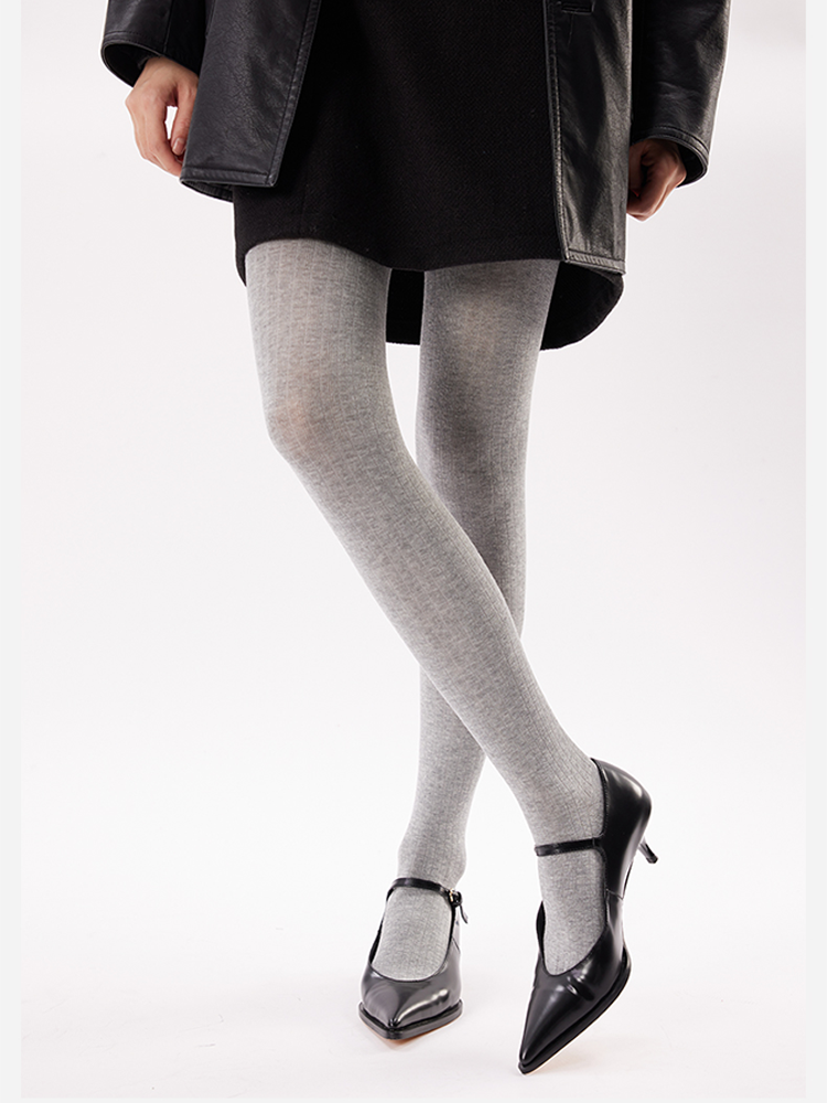 Christmas Red Knitted Tights Slimming - Yangma