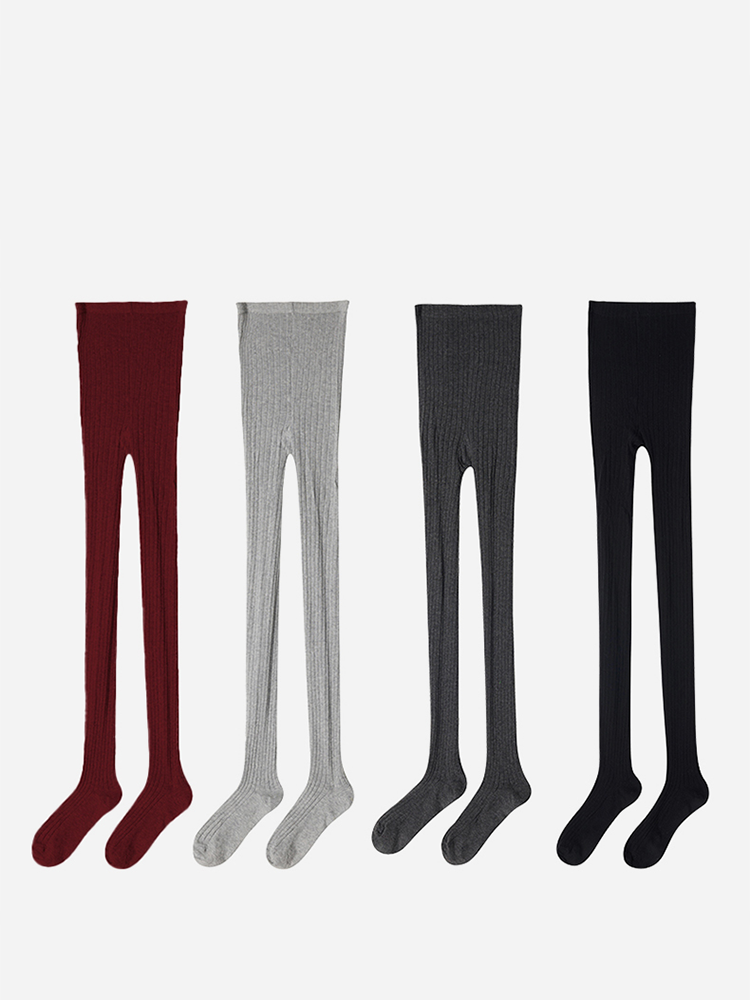 Christmas Red Knitted Tights Slimming - Yangma