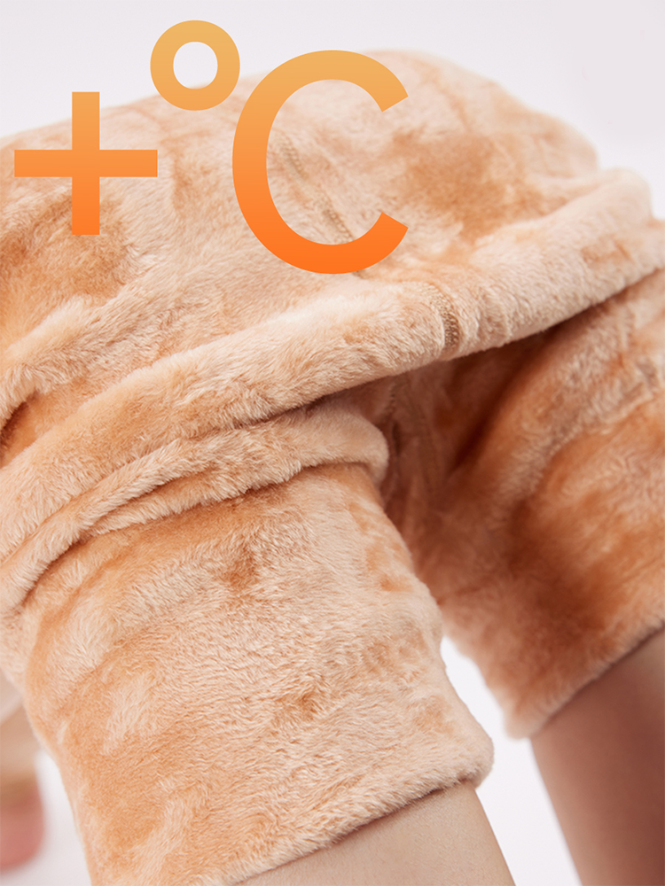 Fleece-Lined Sheer Tights – Winter-Ready, Anti-Snag & Detachable - Yangma