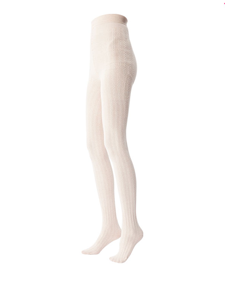 Cable Knit Tights Stocking Casual Easy Wear - Yangma