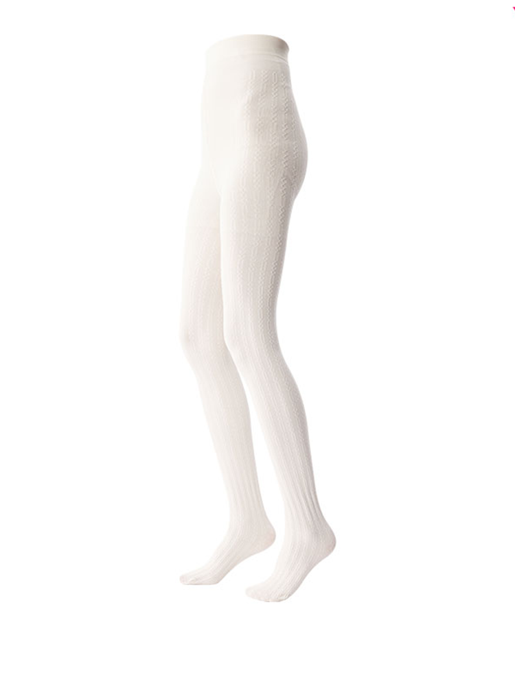 Cable Knit Tights Stocking Casual Easy Wear - Yangma