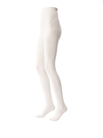 Cable Knit Tights Stocking Casual Easy Wear - Yangma
