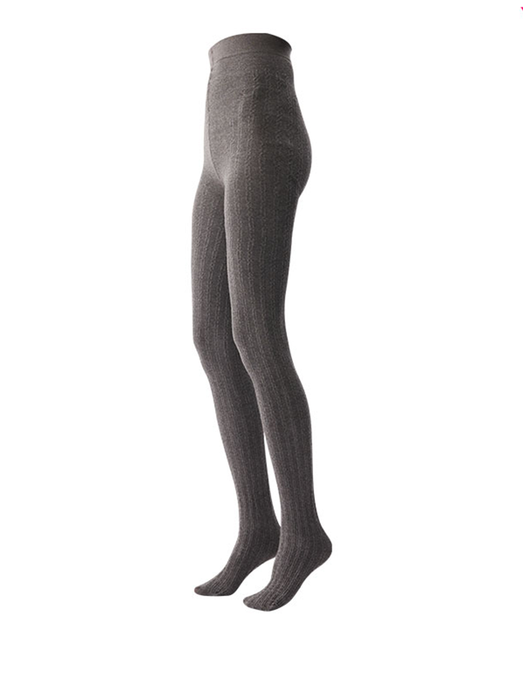 Cable Knit Tights Stocking Casual Easy Wear - Yangma